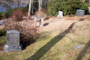 Phineas & Emma Crowell Gibbs & Sylvia Crowell (lower right) Headstones