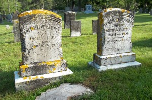 Anthony & Mary Elizabeth Little Headstones