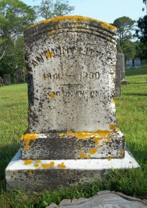 Anthony Little Headstone