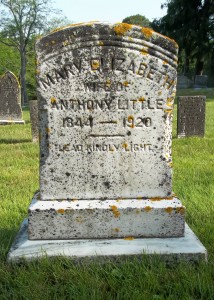 Mary Elizabeth Little Headstone