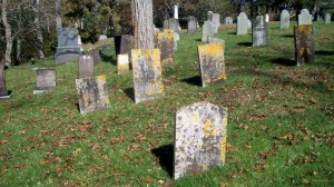 Avery Chadwick Headstone (foreground)