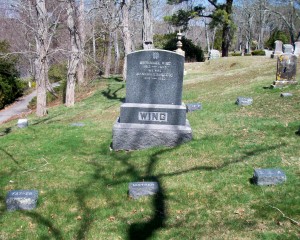 S A W Headstone (right foreground)