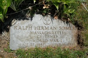 Ralph Herman Somers Headstone