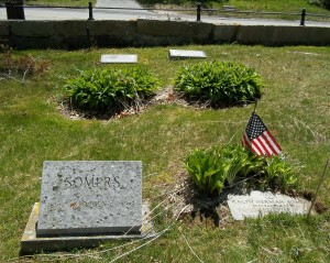 Alexander (background) & Somers (foreground) Headstones