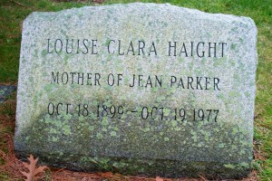 Haight, Louise Clara (--); area D