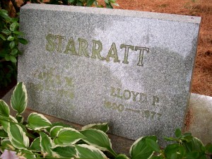 Starratt, Maude M & Lloyd P