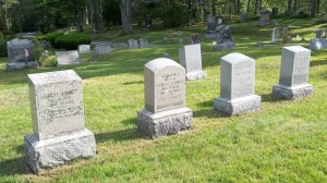 George A Swift family Headstones