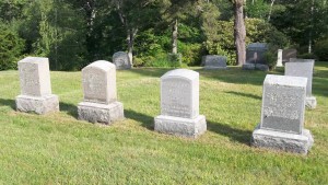 George A Swift family Headstones