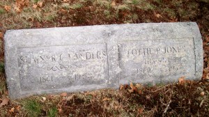 Landers, Sumner C & Lottie P Jones
