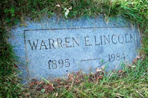 Lincoln, Warren E