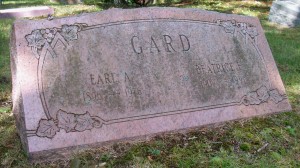 Gard, Earl A & Beatrice E