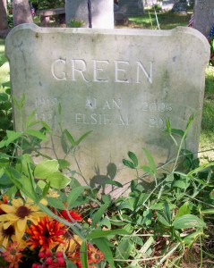 Green, Alan & Elsie M - G