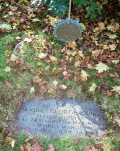 Irving George Gibbs Headstone