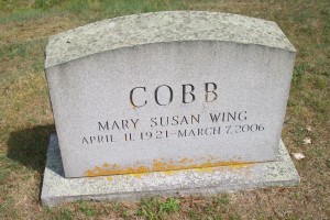 Cobb, Mary Susan Wing