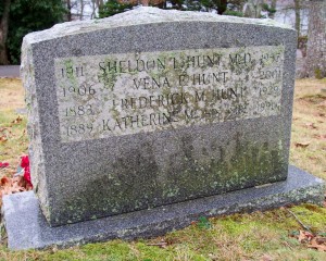 Hunt, Sheldon L & Vena E; Frederick M & Katherine M; area D