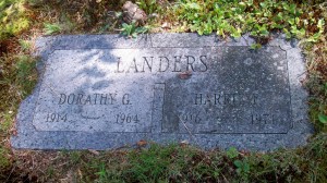 Landers, Dorothy G & Harrie B