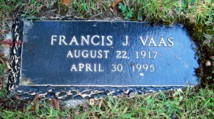 Vaas, Francis J - G