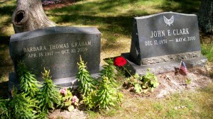 Barbara Thomas Graham & John E Clark Headstones