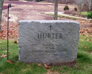 Hurter, Donald A & Virginia"Ginny" Alcorn Hurter - F