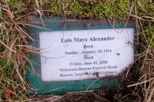 Alexander, Lois Mays - D